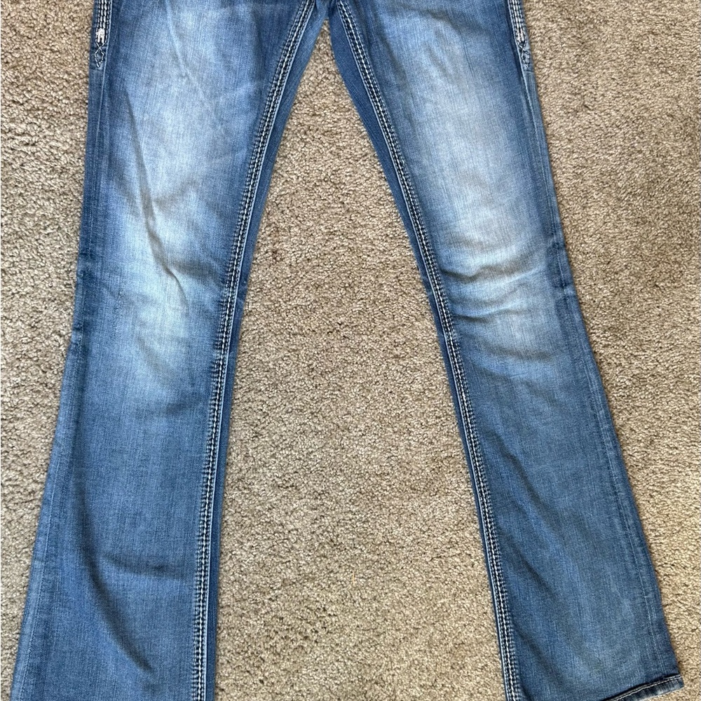 Rock Revival Blue Boot Cut Jeans